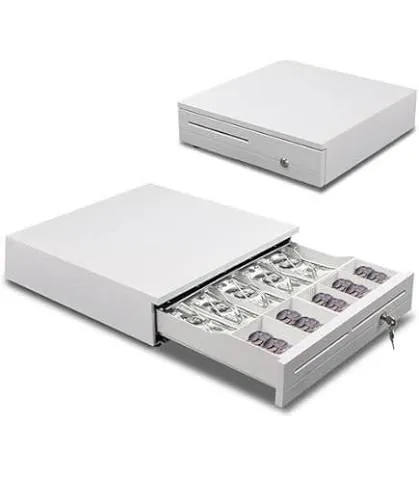 EASY POS CASH DRAWER WHITE