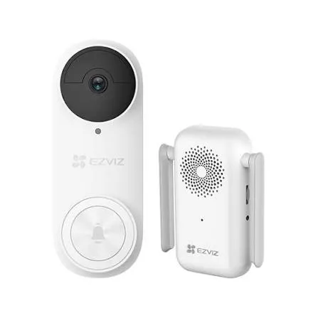 EZVIZ DB2C Kit Wi-Fi Video Doorbell with Chime