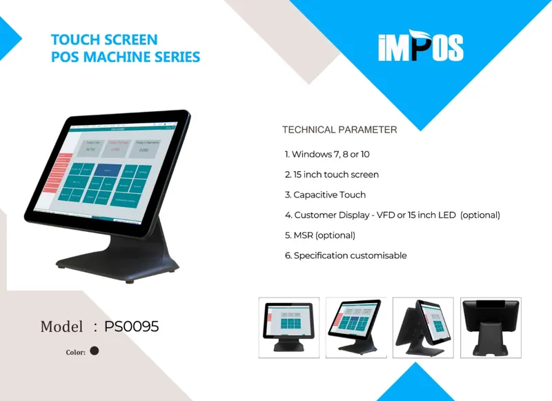 IMPOS PS0095 I5/4GB/128GB 15.6`` SINGLE 4TH GEN