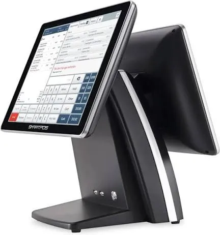SMARTPOS TOUCH POS SYSTEM SP20 I3,4GB WITH 15```` REAR DISP``