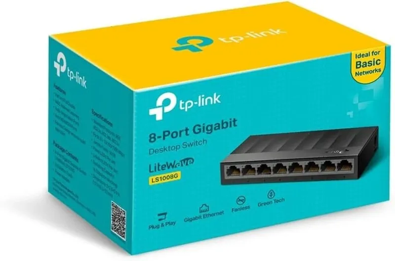 TP LINK 8-PORT GIGABYTE DESKTOP SWITCH