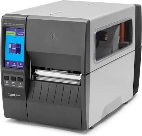 ZEBRA ZT 231 INDUSTRIAL BARCODE LABEL PRINTER